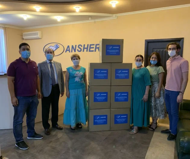 Charity aid for Tashkent clinics in the fight against COVID-19