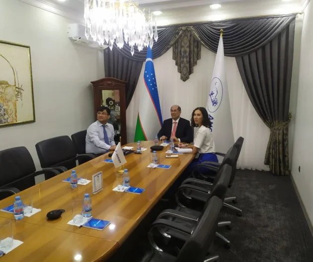 Zoom meeting with the representatives of TheCityUK (London), Embassy of the United Kingdom in Uzbekistan and National Association of Investment Institutions (NAII)