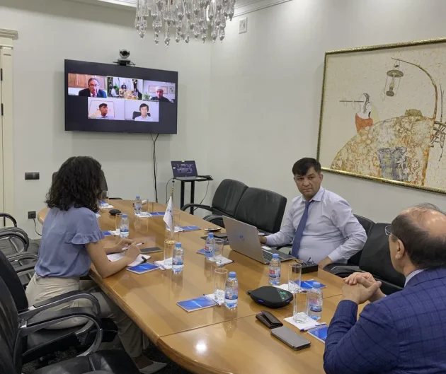 Zoom meeting with the representative of the House of Lords and the representative of the Islamic Cultural Center